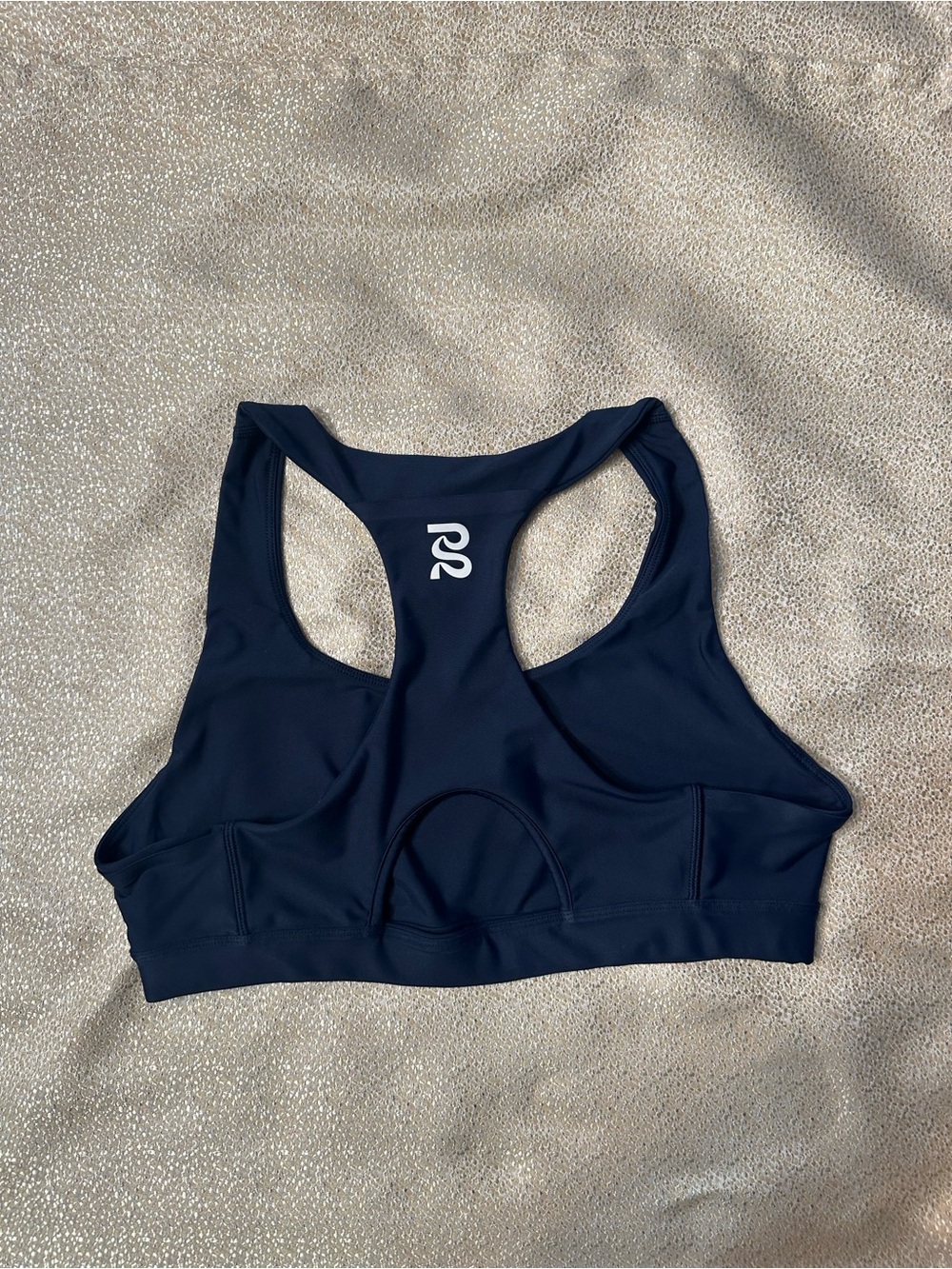 Bandit Scoop Neck Women’s Navy Blue Sports Bra Size Large - Picture 2 of 2